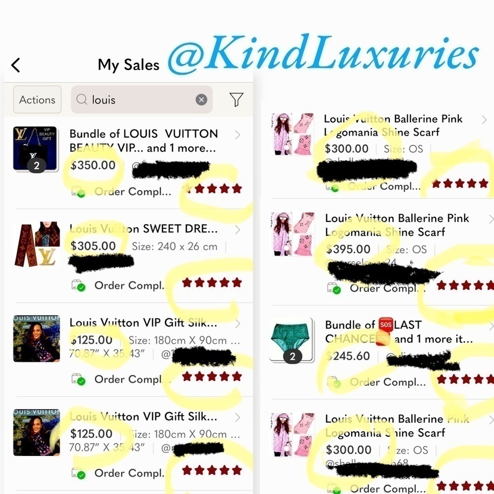 Louis Vuitton Feedback for @KindLuxuries‎